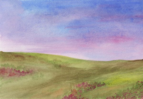 Meadows Under Twilight